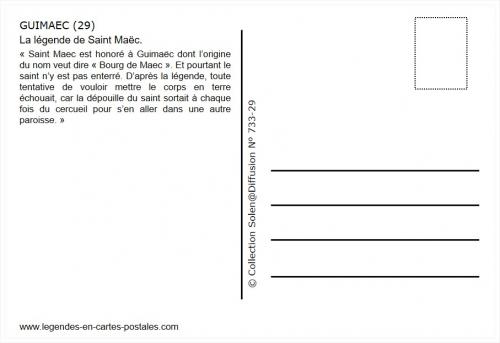 La Légende de la dépouille de Saint Maëc