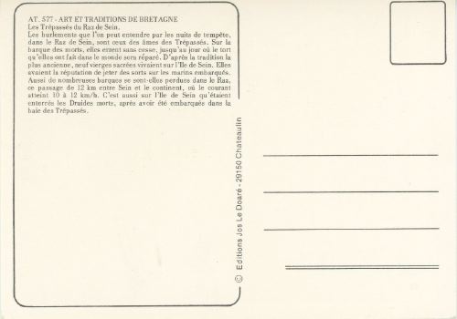 Légende du Raz de Sein
