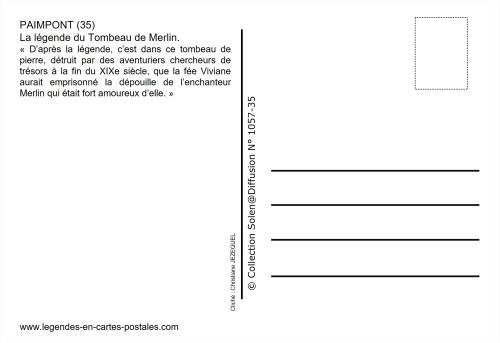 La légende  du Tombeau de Merlin