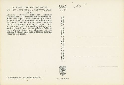Kerjean en Saint-Vougay (29 N)